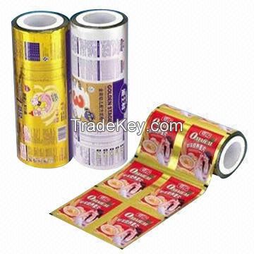 sell printed plastic  lamianted film for food packing