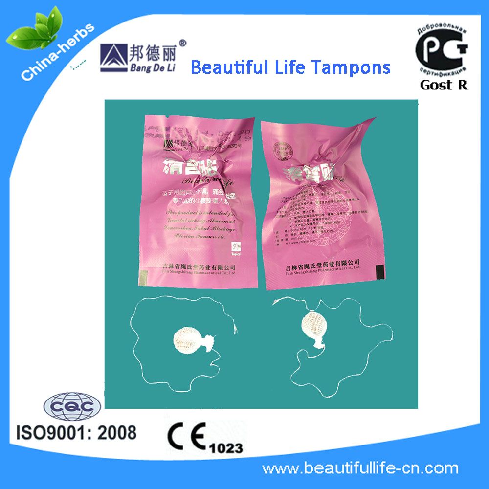 beautiful life tampons of original manufacture with Gost R cert in Russia