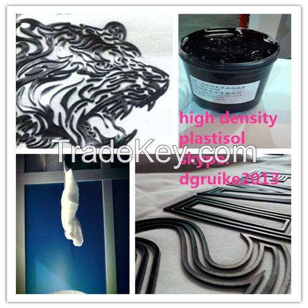 Non-Pvc High-density Plastisol ink Used for Custom T-shirt screen printing