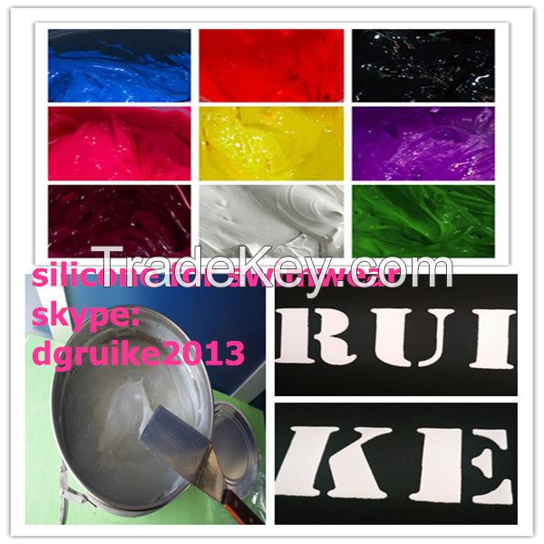 Two-comonent Matt Liquid Silicone Rubber used For Textile screen printing