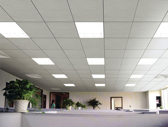 600x600 Clip in Aluminum Ceiling Tiles, Suspended Ceiling