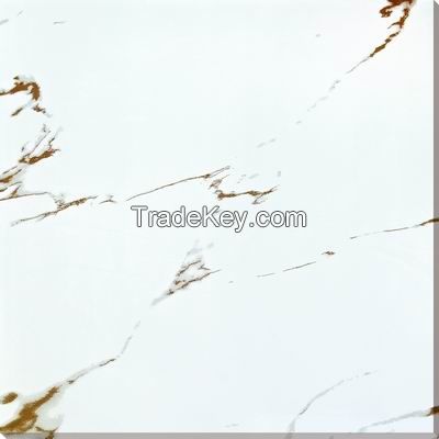 Polished glazed tile marble look foshan tile B6029