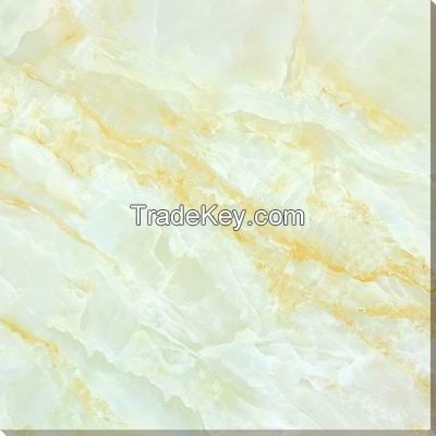 Polished glazed tile marble look foshan tile B6004