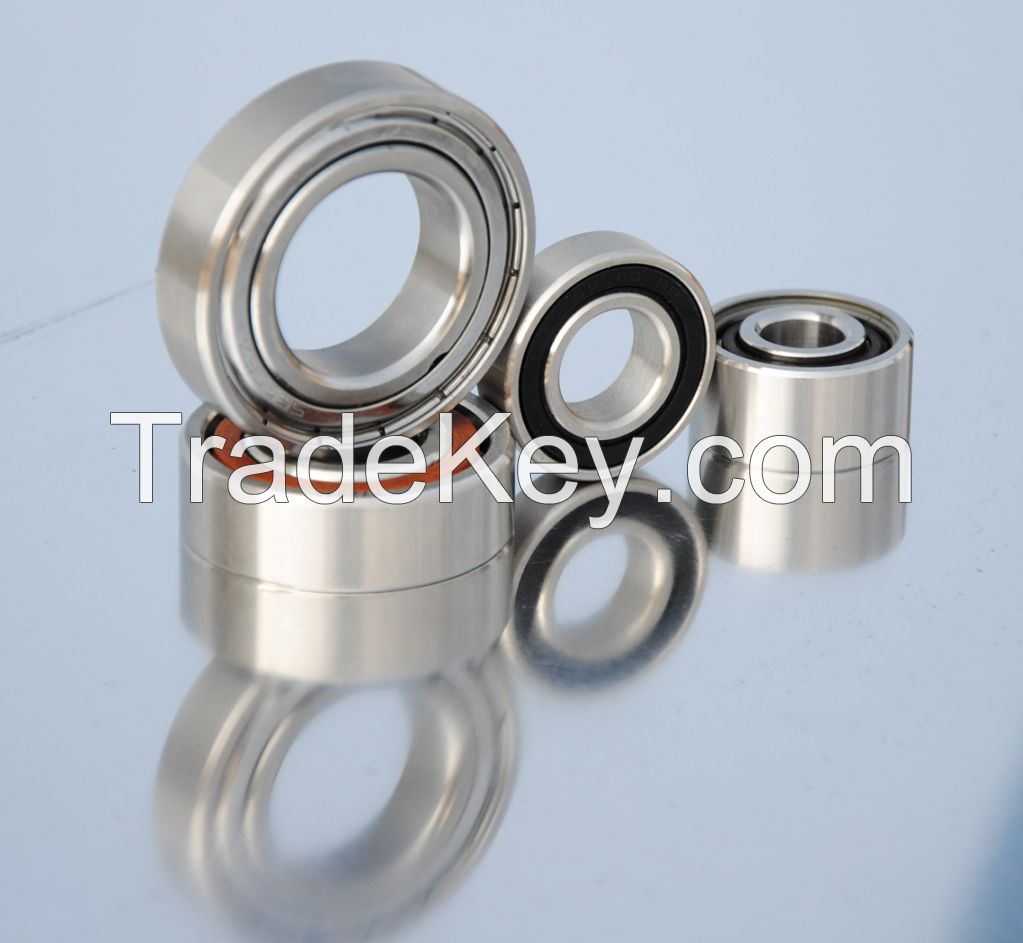 Double-row andular contact ball bearings