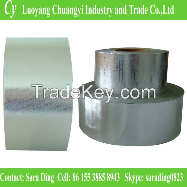 Matte Silver Aluminium Foil Paper For CIgarette Packing