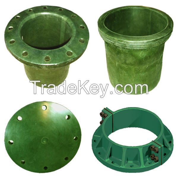 FRP GRP fixed flange