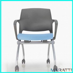 Folding Chair with Plastic Steel Tube