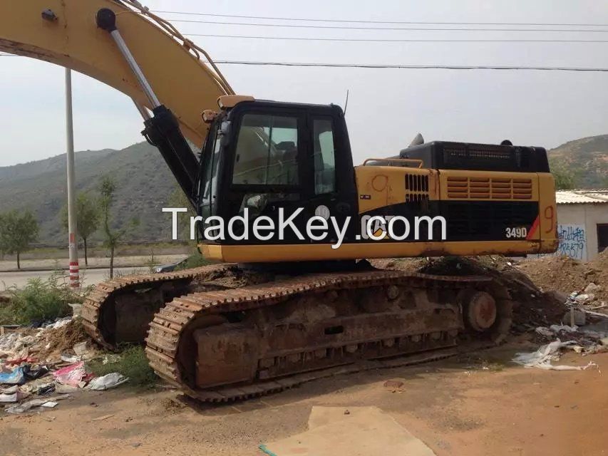 Used Caterpillar 349D Crawler Excavator