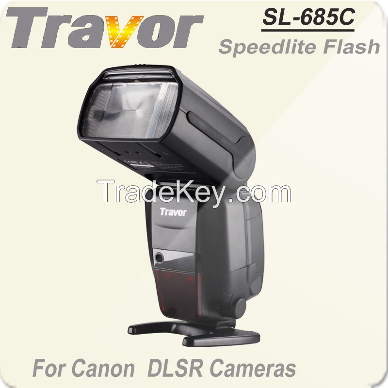 Hot Selling SL-685C full fuction on camera speedlite flash for canon dslr