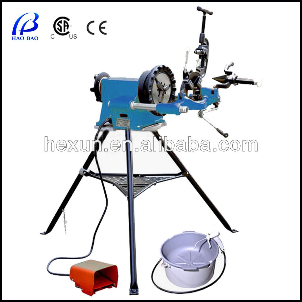 electrical tools names HT50D 1/2'' 2'' Portable Pipe Threading Machine