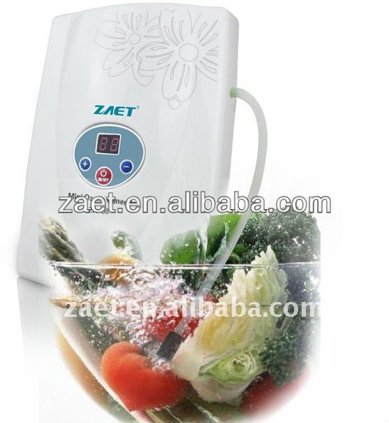 Household Pre-Filtration ozone Water Ionizers washes away the pesticide