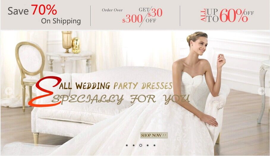 100% custom wedding dresses