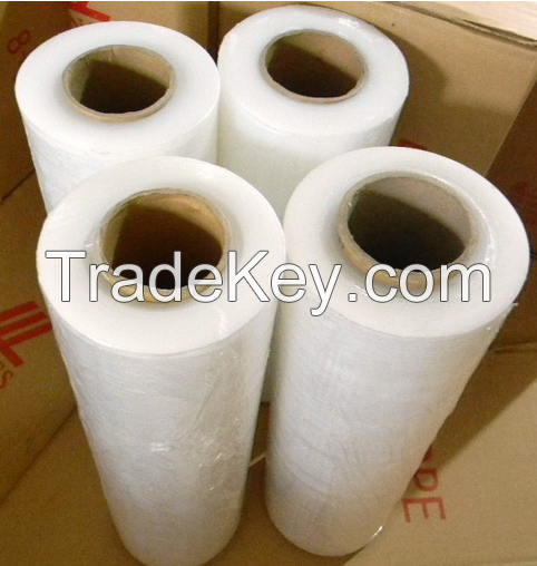 23mic x 300m x 500mm PE Stretch Film Hand Wraps Plastic film