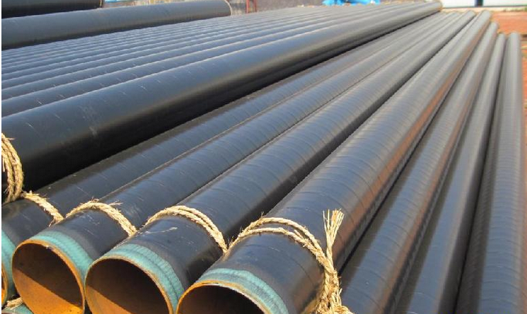 3PE coated anticorrosion steel pipe, insulation pipe.