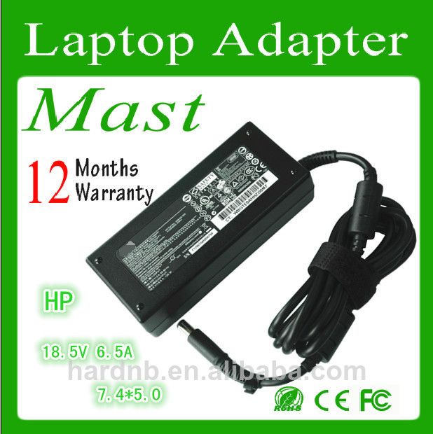 AC DC 120W 18.5V 6.5A Laptop Adapter