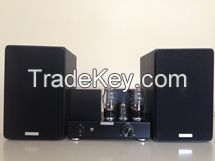 Vacuum Tube Amplifier with Speakers CFA153b-s1+S150a