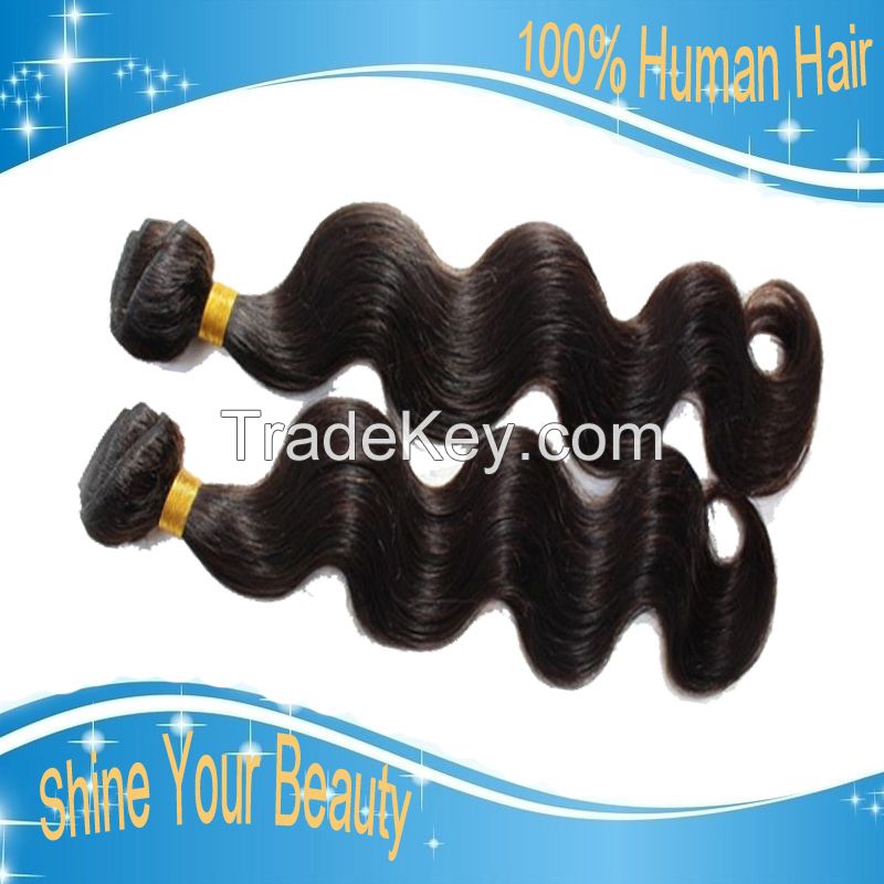 Hot selling body wave Brazilian virgin human hair