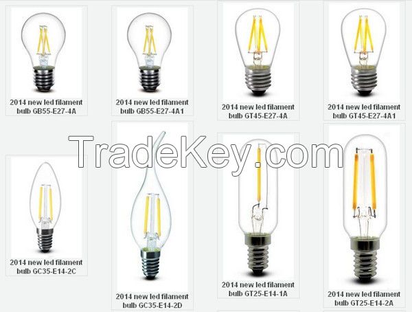 LED Filament Bulb 2014 hot sale