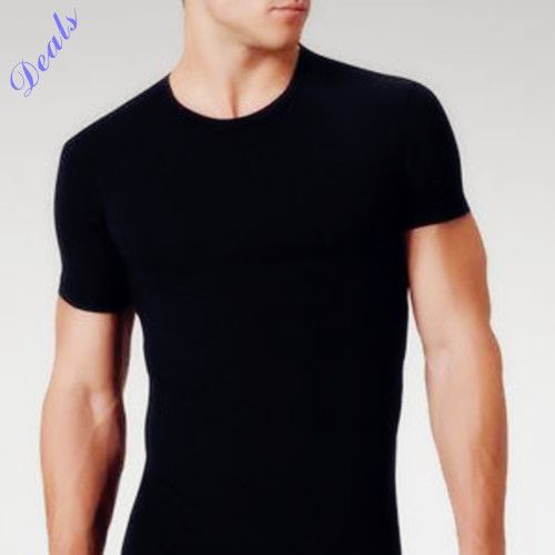 Mens Slim Blank 95% Cotton 5% Elastane T Shirt