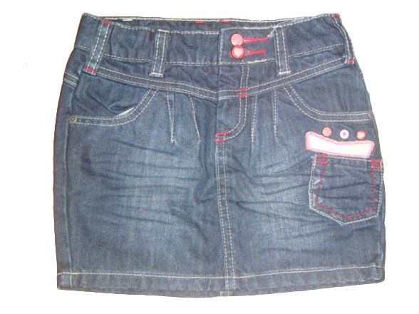 SALE Girls Denim Skirt