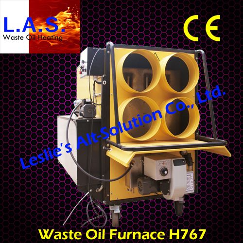 H767 waste used oil heater furnace, room warm air heater furnace