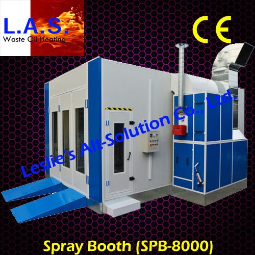 CE automotive paint spraying booth oven SPB8000