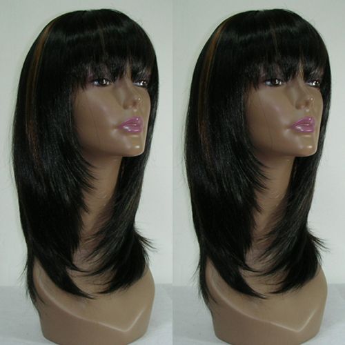 Synthetic Hair factory, wholesale high quality wig, human hair factory