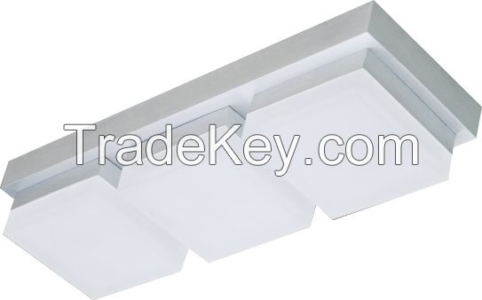 LED acrylic ceiling Lamp -Three head acrylic light