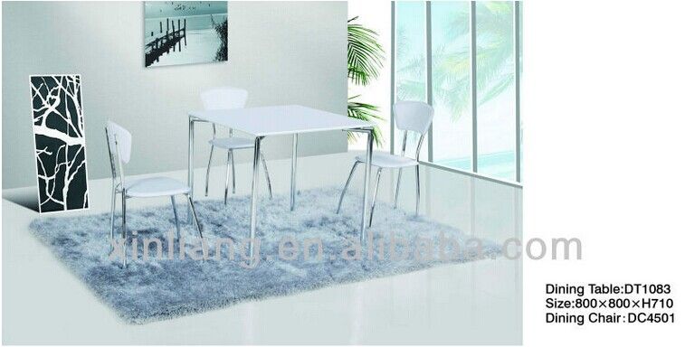hot sale modern High glossy simple dining table DT1083