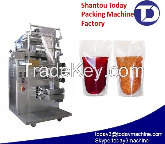 Juice Standup Pouch packing machine