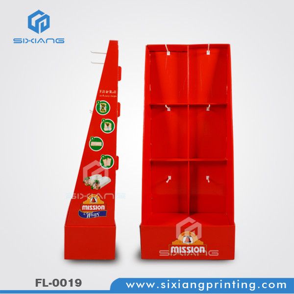 Promotion market stall product newspaper rack display stand