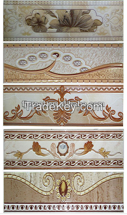 80x300mm fuzhou factory cheap ceramic borders tiles