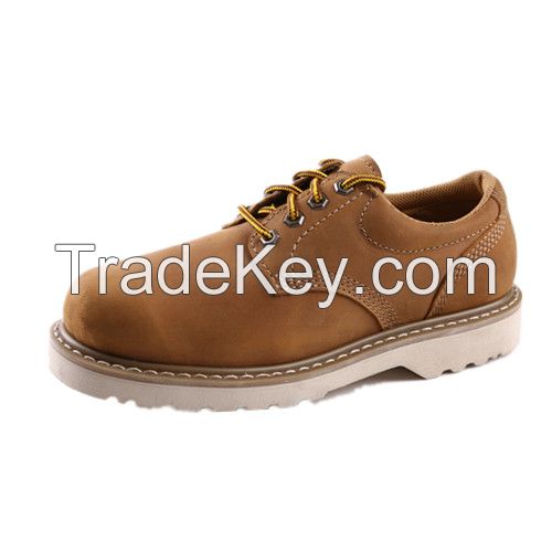 Rubber Out sole Leather Safety Shoes 9211#