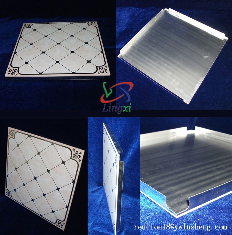 factoy direct sale suspended aluminium ceiling plafond