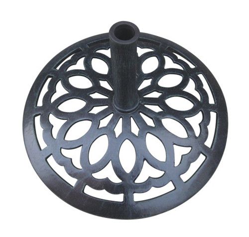 cast iron patio garden umbrella base