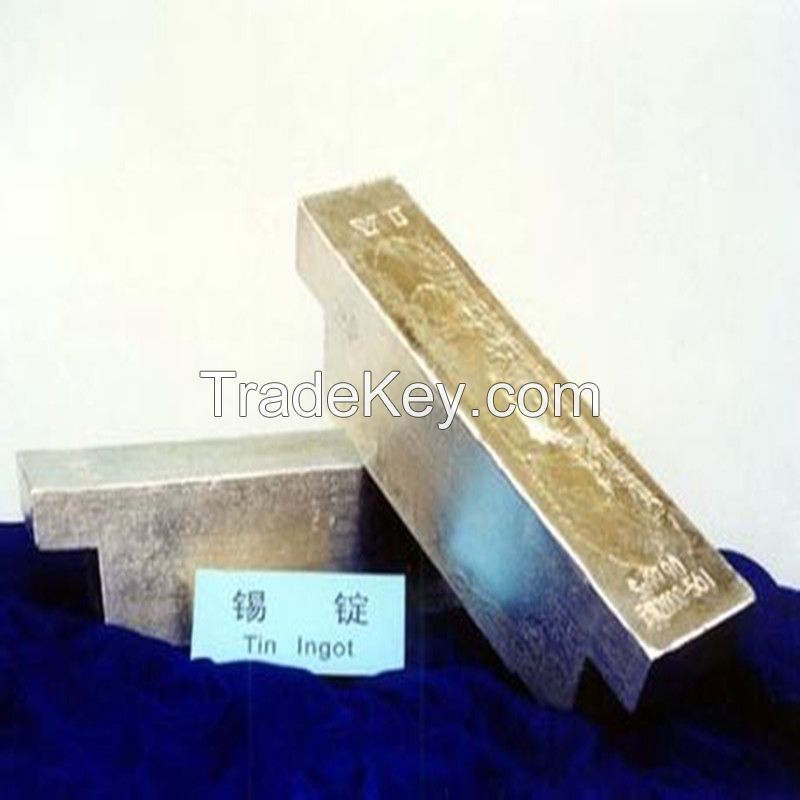 Hot Sale Pure Tin Ingot 99.90% 99.95% 99.99%