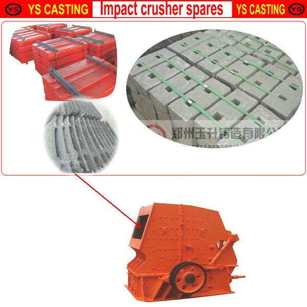 Impact crusher flat hammer Yusheng foundry Co.Ltd high quality!!