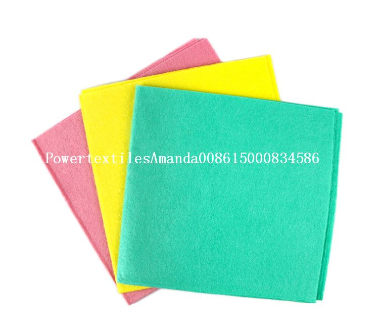 Viscose non woven cleaning cloth