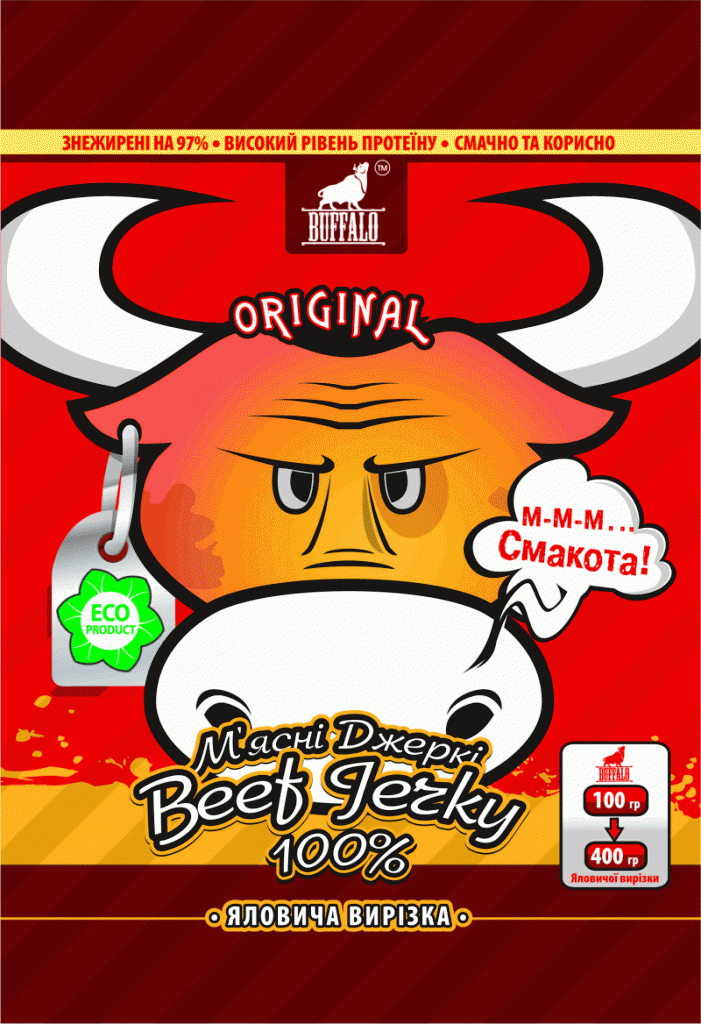 Meat snack Beef Jerky Original