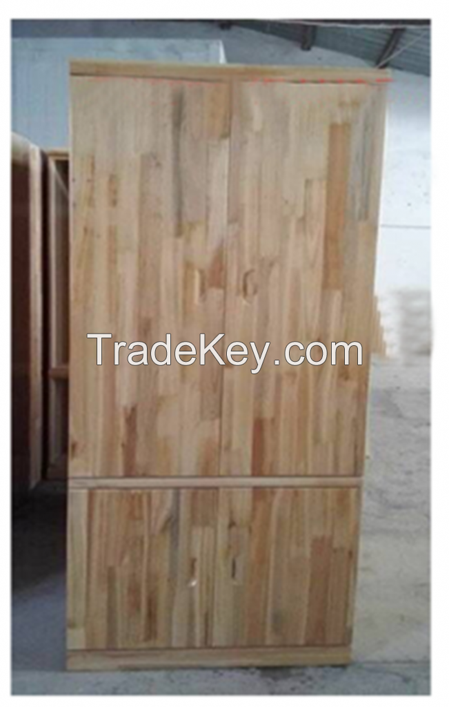 Solid wood two-door cabinet