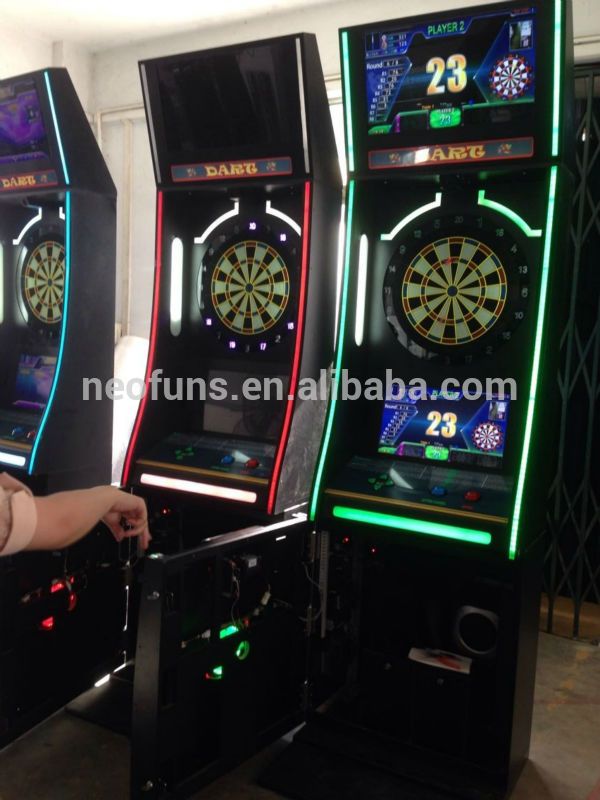 Hot Sales Coin Operated Online Video Soft Tip Electronic Dart Game Machine