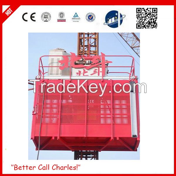 Construction hoist lifter for builders