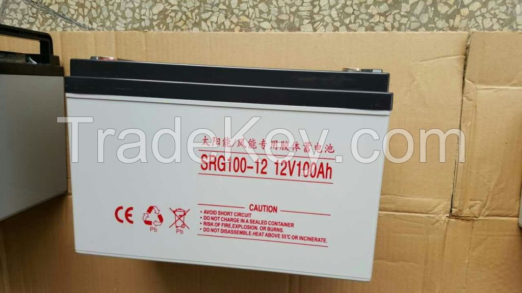 Wholesale battery are on the sell  12v100ah GEL battery