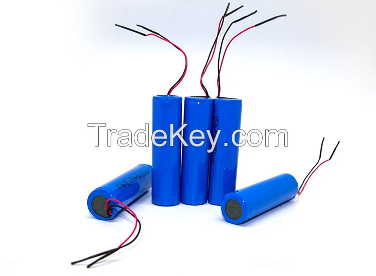 18650 3.7v 2200mAh Cylindrical Rechargeable li-ion Battery