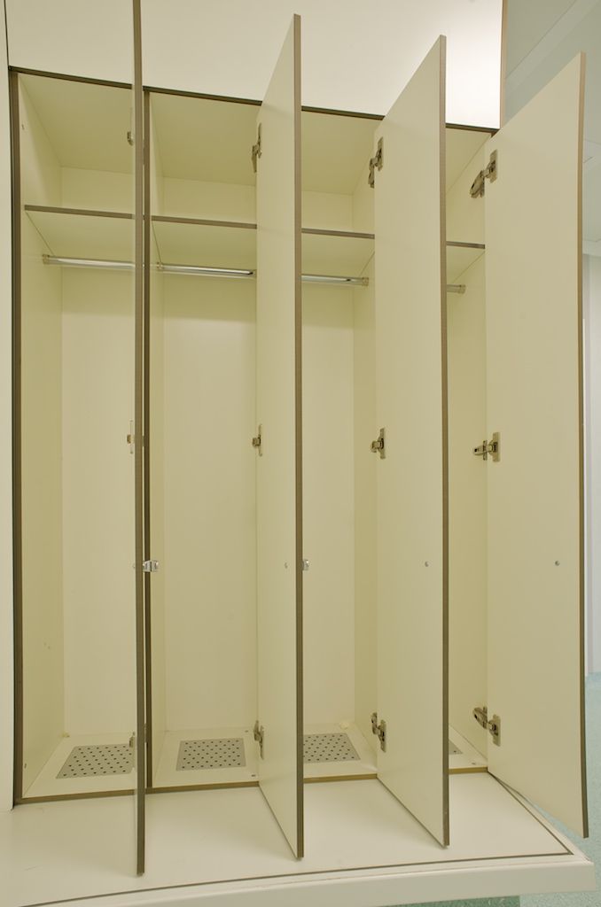 Laminate Lockers for Cleanrooms