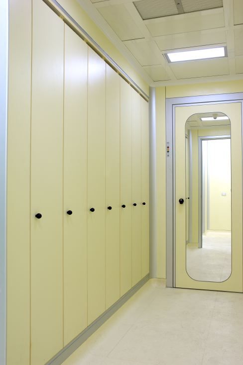 Chipboard Lockers for Cleanrooms - Laboratory Furniture