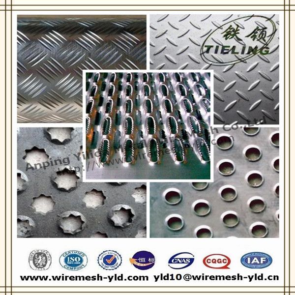 Perforated Metal Skid Plate Used For Walkway Made By Anping Yilida