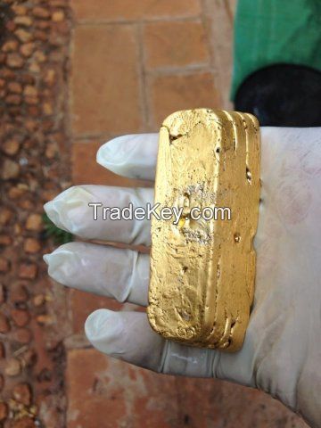 Raw Gold Bars Available