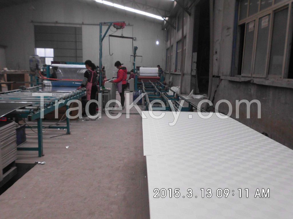 Chinese suspended tile gypsum board