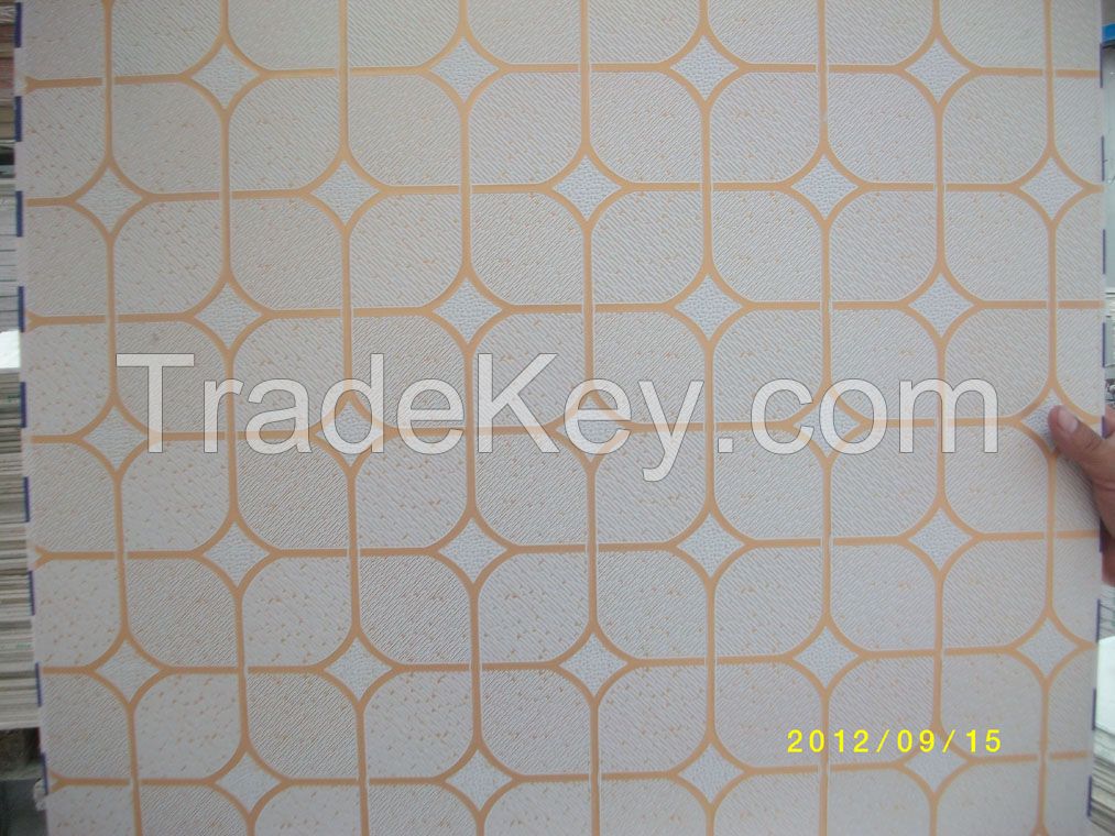 Dry wall partition pvc gypsum tile